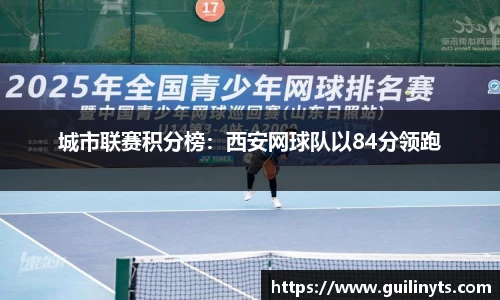 城市联赛积分榜：西安网球队以84分领跑